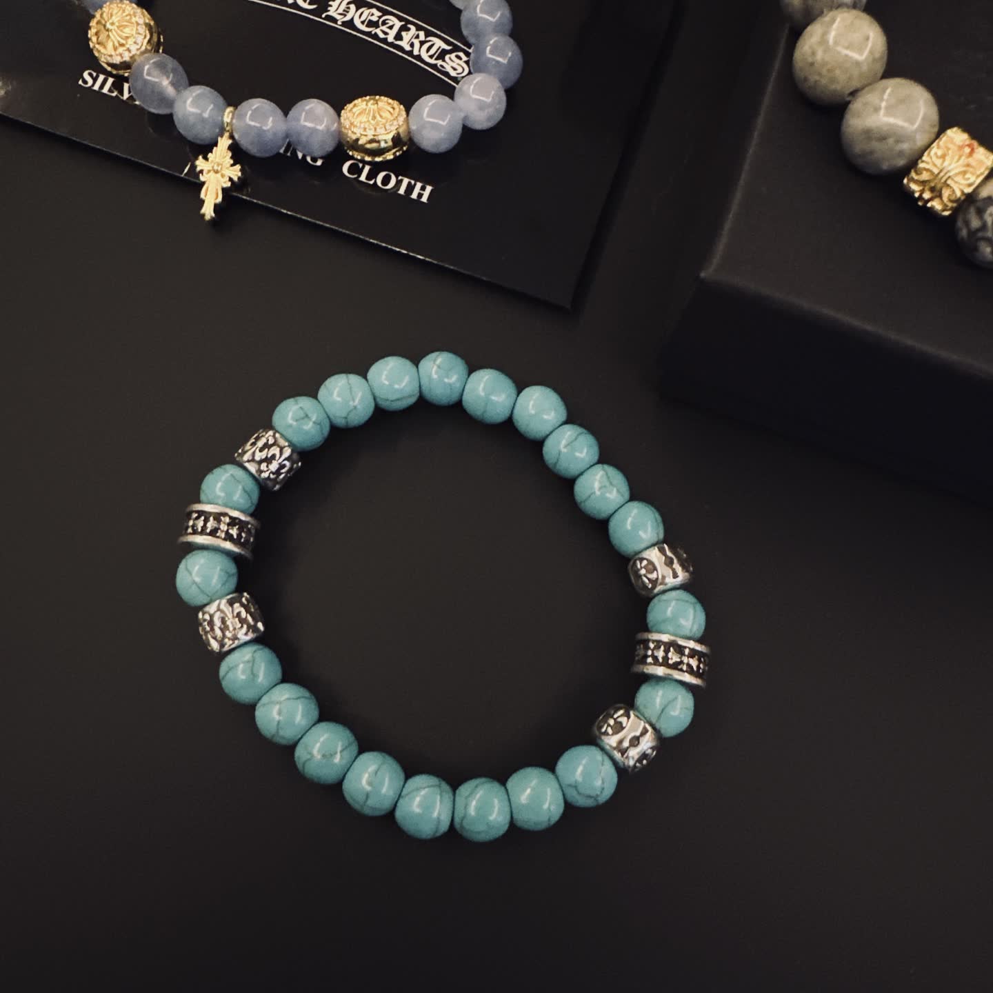 Chrome Hearts Beaded Bracelets Set